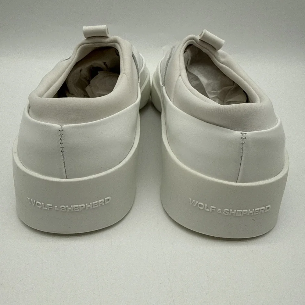 WOLF & SHEPHERD Cruise TRE Leather Slip-On‎ Shoes Men's 7.5